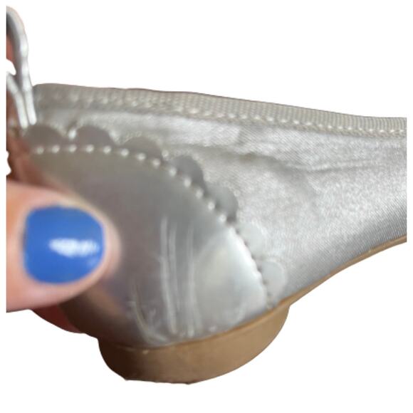 Silver Lands' End Slip On Shoes - Picture 3 of 7